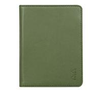 RHODIA 212004C - Libreta portadocumentos Rhodiarama N° 12 Paon - para bloc de notas o cuadernos de formato B7 (8,5 x 12 cm) - piel italiana - Colección Rhodiarama