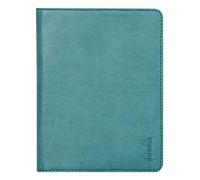 RHODIA 213004C - Cuaderno y portadocumentos Rhodiarama N° 13 Paon - para bloc de notas o cuadernos de formato A6 (10,5 x 14,8 cm) - Piel italiana - Rhodiarama