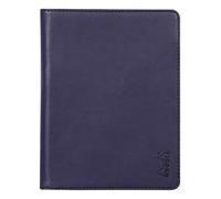 RHODIA 213005C - Libreta portadocumentos y portadocumentos Rhodiarama n.° 13 azul noche para bloc de notas o cuadernos de formato A6 (10,5 x 14,8 cm), piel italiana premium