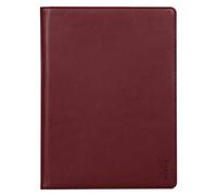 RHODIA 216008C - Libreta portadocumentos y portadocumentos Rhodiarama n.° 16 Lie de vino para bloc de notas o cuadernos de formato A5 (14,8 x 21 cm), piel italiana premium