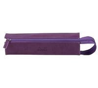 Clairefontaine ES RHODIA 319020C - Estuche Rhodiarama Purple - 23x5x5 cm - Apertura plana para usar como estuche - Piel sintética - Almacenamiento para bolígrafos, lápices, marcadores, pequeños suministros