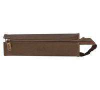 RHODIA 319040C - Estuche Rhodiarama Bronce - 23x5x5 cm - Apertura plana para usar como estuche - Piel sintética - Almacenamiento para bolígrafos, lápices, rotuladores, pequeños suministros