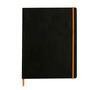 Rhodia - Cuaderno, A4 +, con forro - negro