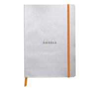 Rhodia Rhodiarama Softcover Notebook - 80 Dots Sheets - 6 x 8 14 - Sil