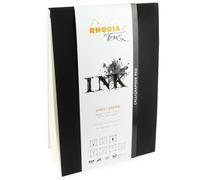 Rhodia Toque Tinta Calígrafo Almohadilla Bocetos - A4-50 Marfil Hojas - 130gsm