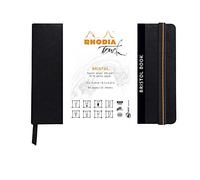 Clairefontaine ES RHODIA TOUCH 116114C Bristol Book - Cuaderno (A5, 64 páginas, papel Clairefontaine Bristol liso, 205 g/m), color blanco