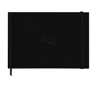 RHODIA TOUCH 116138C - Cuaderno de acuarela 100% algodón, grano fino, 300 g/m², A4 paisaje, 40 páginas no microperforadas, folleto rígido Watercolor Book