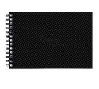 RHODIA TOUCH 116145C - Cuaderno de acuarela 100% algodón, grano fino, 300 g/m², A5 paisaje, 40 páginas no microperforadas, encuadernación integral Watercolor Book