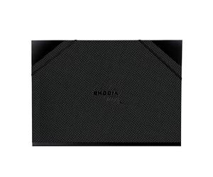 RHODIA TOUCH 116190C - Pochette à dessin - 32 x 45 cm - 3 rabats - fermeture par élastique - toile sérigraphiée - Carton à dessin