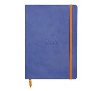 Rhodiarama Lined 6 X 8 14 Sapphire Blue Softcover Journal