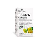 RHODIOLA COMPLEX® 60 CÁPSULAS | Complemento alimenticio a base de extractos de Rhodiola, Ashwagandha y Schizandra | Control del Estrés Físico y Emocional | Natysal
