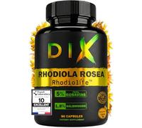 Rhodiola Rosea DIX 5% Rosavinas 1,8% Salidrósido, Rhodiolife | Extracto estandarizado en dos activos: adaptógeno para el rendimiento, el bienestar psicológico y el estrés.