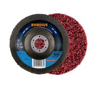 Rhodius 211317 SVS HD - Fieltro de limpieza (125 x 22,23 mm, acero, diámetro 125 mm, 3 unidades)