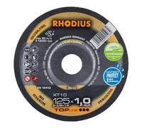 Rhodius Disco de corte extra fino XT10 paquete 125 x 1,0 x 22,23 mm