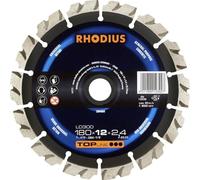 RHODIUS LD300 Disco de corte de diamante 180 x 12,0 x 2,4 x 22,23 mm
