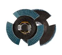 RHODIUS VSION PRO - Disco abrasivo de láminas (115 x 22,23 mm, grano 60)