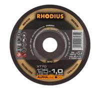 Rhodius XT70 PACK 211081 - Disco de corte (125 mm, 22,23 mm, 50 unidades)