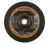 Rhodius XTK70 - Discos de corte extra finos para amoladora angular (metal, 150 mm, 180 mm, 230 mm, 25 unidades), Ø 230 mm x 1,9 mm x 22,23 mm (25 Stück), Negro, 1