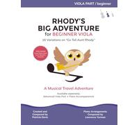 RHODY'S BIG ADVENTURE for BEGINNER Viola: 16 Variations on "Go Tell Aunt Rhody"