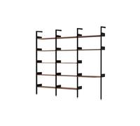 Rhomb IF1 &IF4 & IF5 Configuración de estantería G Nuez lacado
