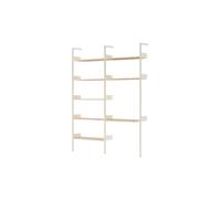 Rhomb IF1 &IF5 Configuración de estantería B Roble lacado