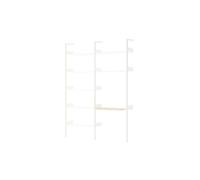 Rhomb IF1 &IF5 Configuración de estantería B Roble lacado/alabastro