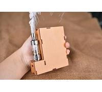 Rhomba Máquina de humo de mano, máquina de efecto de humo, accesorios de efectos especiales (líquido de niebla de 50 ml)