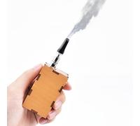 Rhomba Mini máquina de humo de mano, efector de humo, utilizado para efectos especiales de humo, accesorios de disparo, pruebas de flujo de aire y otras escenas