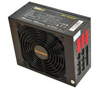 Rhombutech® Fuente de alimentación ATX de 1050 W, fuente de alimentación para PC Super Gaming Eficiencia hasta un 87% gestión de cables completamente modular PFC activo Ventilador con