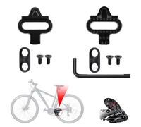 RHQFDM 2 Parejas Pedales SPD Juego de Pedales de Bicicleta Accesorios de Bicicletas de montaña Pedales Especiales para Bicicletas Interiores compatibles con los Pedales Shimano MTB SPD (sh51)