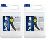 Rhütten, AdBlue Motores diésel, Basf, aditivo de síntesis, urea purísima, ISO 22241, preserva SCR, bloquea la impureza del catalizador, Motores Euro 6, tapón vertedor, 5 l (Paquete de 2)