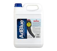 Rhütten, AdBlue Motores diésel, Basf, aditivo de síntesis, urea purísima, ISO 22241, preserva SCR, bloquea la impureza del catalizador, Motores Euro 6, tapón vertedor, 5 l