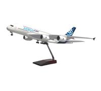 RHUIMEI Adorno De Colección De Modelos De Aviones China Southern Airlines 380 De 46cm con Ruedas Y Luces Exquisito