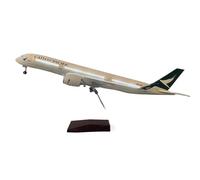 RHUIMEI Para rueda luminosa activada por voz de 1/150 de 47 cm, modelo de avión Hong Kong Cathay Pacific 350, colección de modelos de aviones, adornos exquisitos