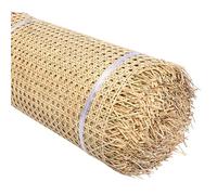 RHUIRKF Rollo de Correas de Ratán, 50cm de Ancho Natural Ratán Rollo para Muebles, Cinta de Tela Caña Ratán Material Hoja de Malla Abierta para Silla Gabinete Bricolaje(80x100cm)