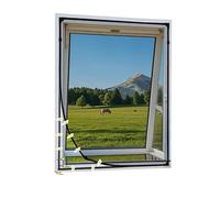 RHVOVNVOM 1pc Negro Ancho 90/100/110/120cm Ventana magnética mosquitera DIY Malla Tul Pantalla Invisible Cortina de Fibra Vidrio Personalizar Anti Insectos Moscas(Width 110cm,Height 60cm)