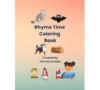 Rhyme Time Coloring Book (Fun & Educational)