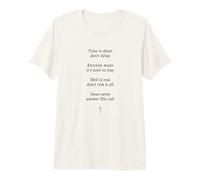 Rhyming Evangelistic Gospel Message - Christian Faith Poem Camiseta Premium