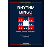 RHYTHM BINGO Croatian Rhythms 200 Game Cards - 4-Bar Patterns - 25 Rhythms