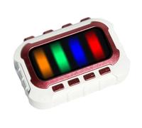 Rhythm Game - Portable Fast Press Console, Handheld Concentration Toy with Light Up Sound Response Button Panel, Quick Reaction Challenge Mode Feature, Ideal for Kids Home Travel Parties Fun