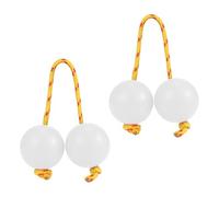 Rhythmic Ball Kashaka Instrument, African Shaker, ABS, 2 Pair Hand Percussion Balls, Music Egg Double Gourd Shakers for Parties, Weddings, Shows, Traditional Sound, Rhythm Toys, 5cm