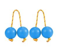 Rhythmic Ball Kashaka Instrument, African Shaker Musical Instruments Diameter: 5 cm/1,97 inc, 2 pares ABS Hand Percussion Balls, Music Egg Double Gourd for Parties, Weddings, Shows