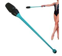 Rhythmic Gymnastics Clubs - Rhythmic Gymnastics Stick Training, Rubber Professional No Respiración | Rhythmics Gymnastic Practice Stick | for Beginners Students Gymnasts Practice Competition