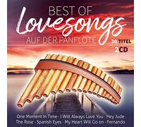 Ria - Best of Lovesongs auf der Panflöte; Instrumental; 30 Titel; One Moment in time; The rose; Spanish eyes; Fernando; I will always love you