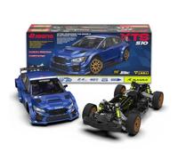 RIAARIO 1/10 RC Rally Car Roller de fibra de carbono, azul, a partir de 14 años