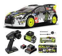RIAARIO Coches RC sin escobillas 1/10, coche de rally de 50 MPH, giroscopio, camión monstruo 4WD, más de 8 años