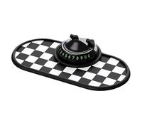 Riaisttd Adhesion Hold Pad, Non Skid Device Support, 9.84x4.72x1.18 Inches Layer, Polyvinyl Interior Storage Board, Tone Modern Finish, Vehicle Driver Cockpit Use