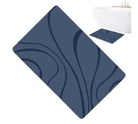 Riaisttd Bathroom Mat, Non-Slip Rug, Quick-Dry Absorbent Bathmat, Soft Microfiber, Machine Washable, Ideal for Shower, Tub, Kitchen, Entryway, Apartment, Dorm, Fade Proof Bath Mat