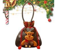 Riaisttd Bolsas De Dulces Navideños | Bolsa De Golosinas Navideña - Sacos De Embalaje Para Fiestas | Para Rellenar Calcetines Adultos Fiestas De Aula Tentempiés Golosinas