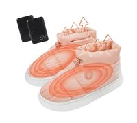 Riaisttd Calzado de calefacción, botas térmicas - Pantuflas transpirables con calor eléctrico | Calzado Calentado Hombre Calentadores Recargables Calentadores Térmicos Calentadores de Pies